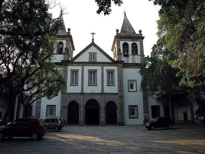 Fachada do Mosteiro de São Bento do Rio de Janeiro