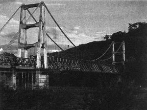 Ponte Pênsil Alves de Lima - Histórica - Ponte Pênsil Alves de Lima - Histórica